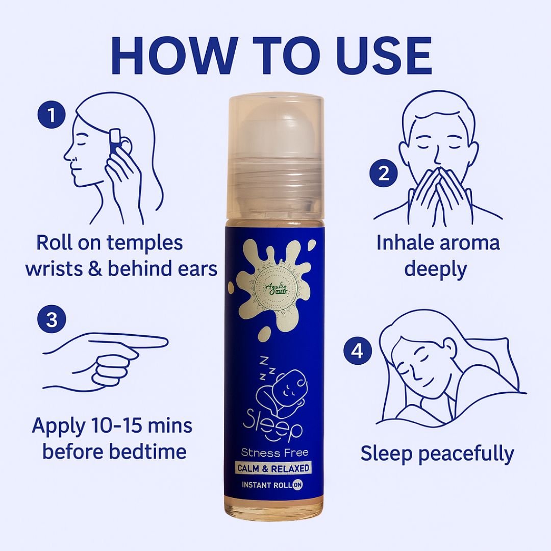Natural Roll on for Stress free Sleep well - Ayutri