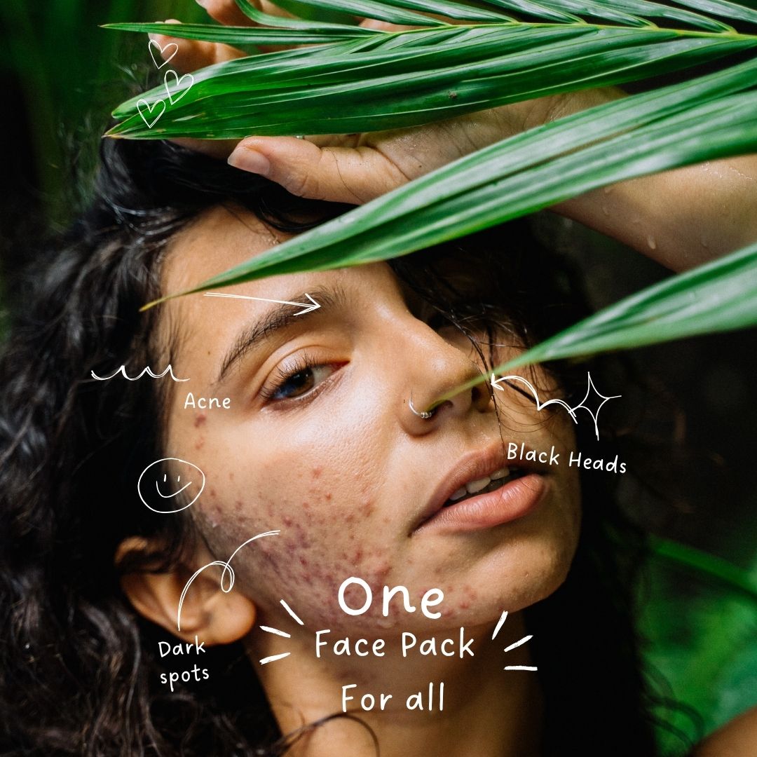 Multani mitti Infused with Herbs Face Pack - AyutriFace pack