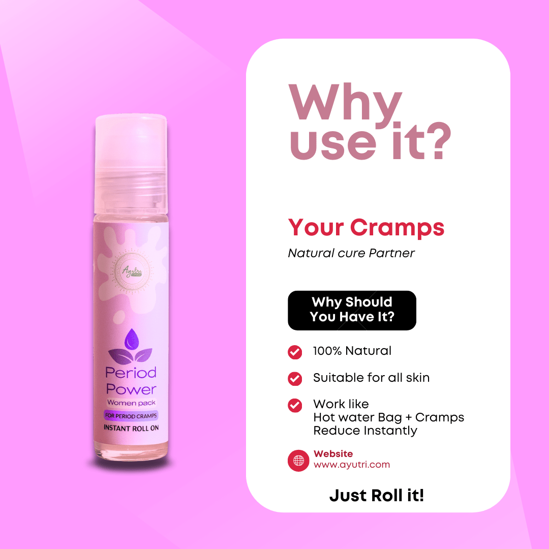 Period Cramps Power pack roll on - Ayutri